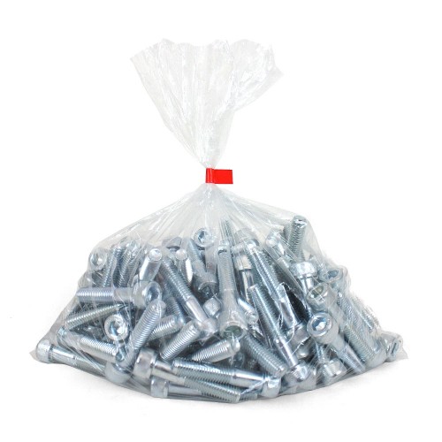 Clear Polythene Bags 125 Micron Low Density 600mm x 920mm (24in x 36in) Per 50