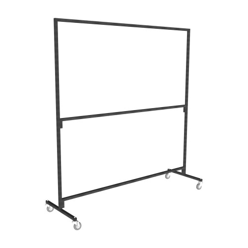 Heavy duty double clothes rail clearance
