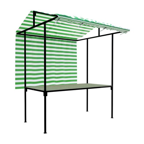 Folding market shop stall
