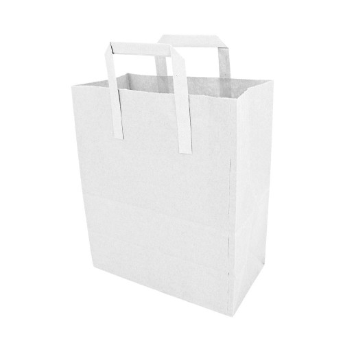 White Paper Carrier Bags