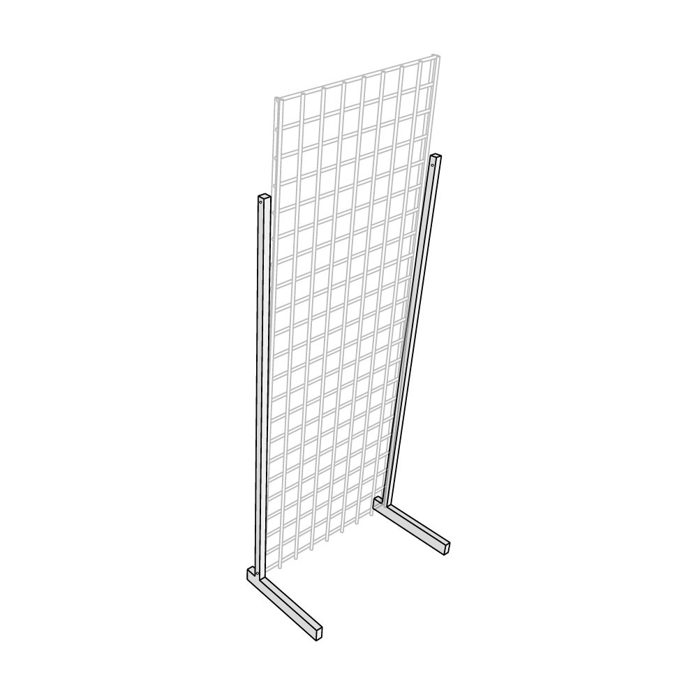 L Legs Heavy Duty for Gridwall Panels Gridwall