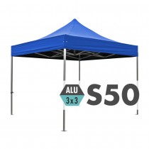 S50 Ultra Heavy Duty Aluminium Pop Up Gazebo Logo