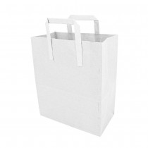 White Paper Carrier Bags