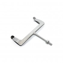 Metal Screw In Promotional Price Card Holder for Clothes Rails