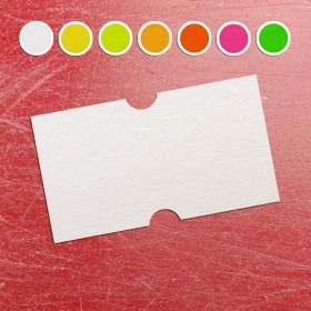 Blank Price Gun Label 21mm x 12mm