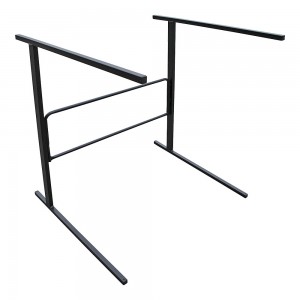 Folding Single Tier Sofa Display Stand Side