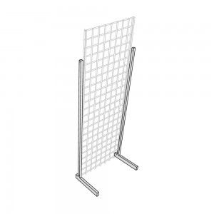 L Legs Heavy Duty for Gridwall Panels Diagram