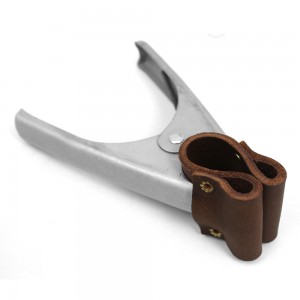Heavy Duty Leather Spring Clamp Cover