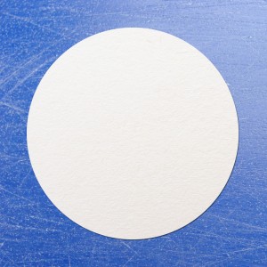 Circular Sticko Self Adhesive Labels White