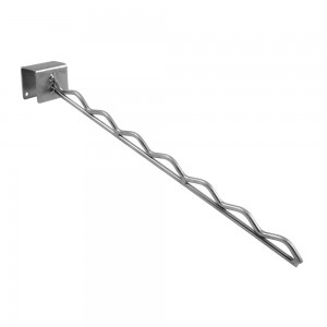 Waterfall Hanger Silver Angled