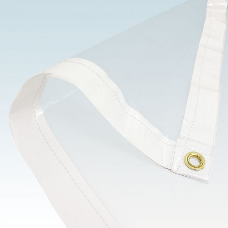 Glass Clear Tarpaulin Medium Duty