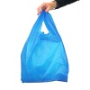 Large Blue Recycled Vest Carrier Bags Hand