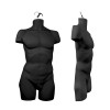 Male Hanging Body Form Full Torso Heavy Duty Black