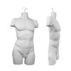 Male Hanging Body Form Full Torso Heavy Duty White