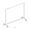 Warehouse Clothes Rail Assembly