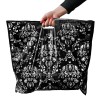 Damask Pattern Carrier Bags Low Density Hand Fashion