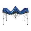 S30 Heavy Duty Steel Pop Up Gazebo 3.0m x 3.0m (10ft x 10ft) Half Open