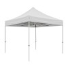 S30 Heavy Duty Steel Pop Up Gazebo 3.0m x 3.0m (10ft x 10ft) White Roof