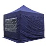 S30 Heavy Duty Steel Pop Up Gazebo 3.0m x 3.0m (10ft x 10ft) Navy Sides