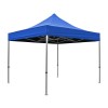 S50 Ultra Heavy Duty Aluminium Pop Up Gazebo Royal Blue Roof