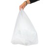Large White Vest Carrier Bags Hand