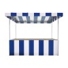 Bakewell Elite Market Stall Blue White Front