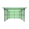 Fashion Market Stall Green White Front