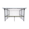 Walk In Market Stall with Front Counter White Front