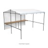 Walk In Market Stall with Rear Counter Roof Canopy
