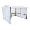 Walk In Market Stall with Rear Counter White Side