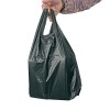 Small Black Vest Carrier Bag Hand
