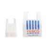 Small White Vest Carrier Bags 100 per pack comparison