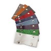 Heavy Duty Leather Spring Clamp Cover Multi Coloured Options