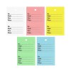 Perforated Stock Tickets All Colours