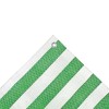 Green White Stripe Tarp