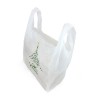 Large White Christmas Carrier Bags Side