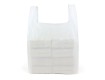 Large White Vest Carrier Bags