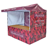 Custom Printed Market Stall