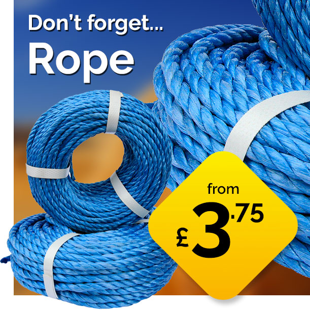 Buy Blue Polypropylene Rope