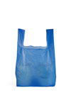 Medium Blue Recycled Vest Carrier Bag