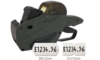Uno J 8 Digit Price Gun